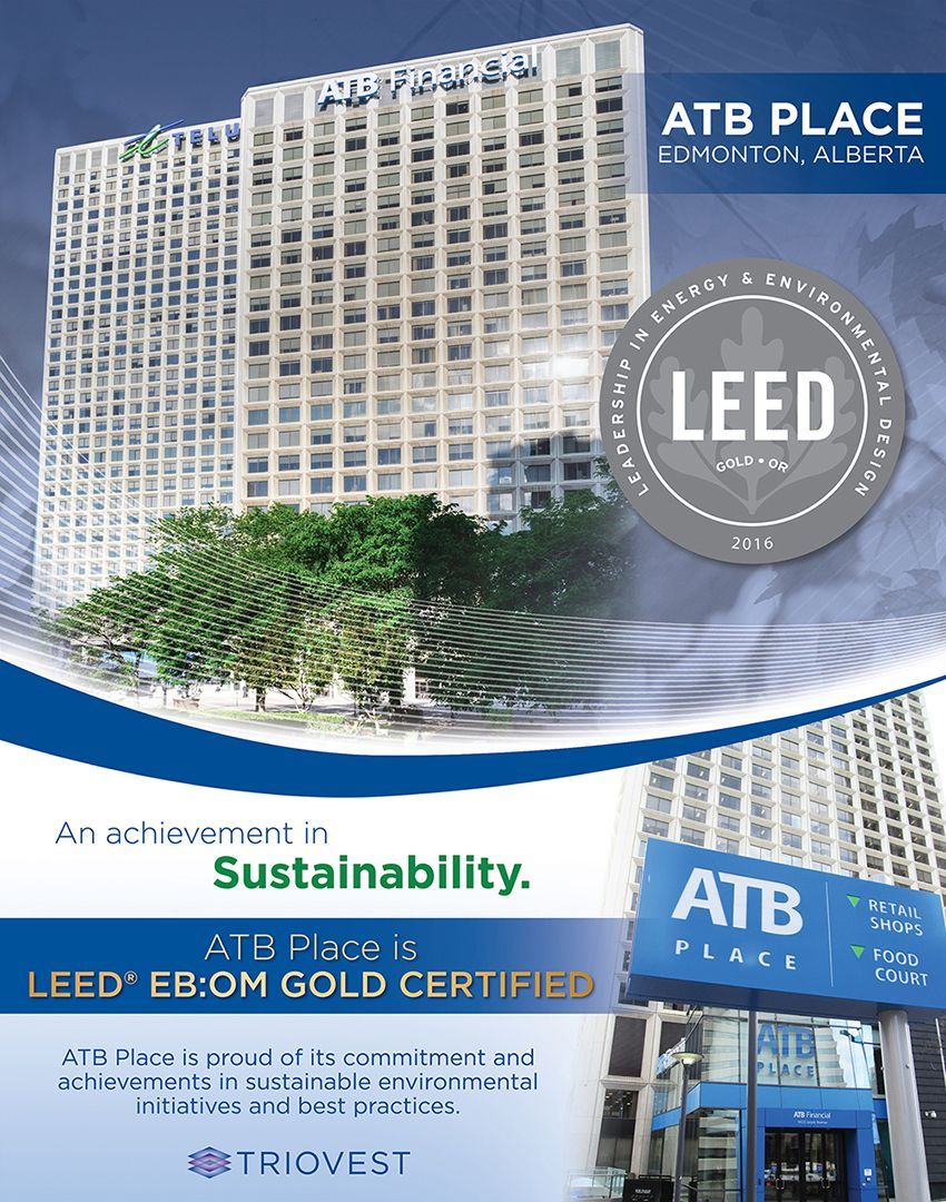 ATB Place LEED Gold Poster